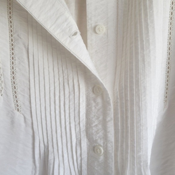 BA&SH white button up top - Picture 6 of 14
